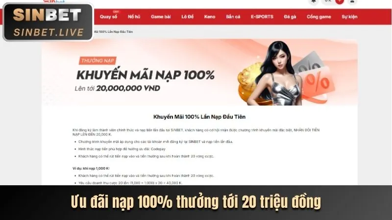 Khuyến mãi chào mừng thành viên mới shbet1 win